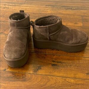 Classic Ultra Mini Platform Uggs